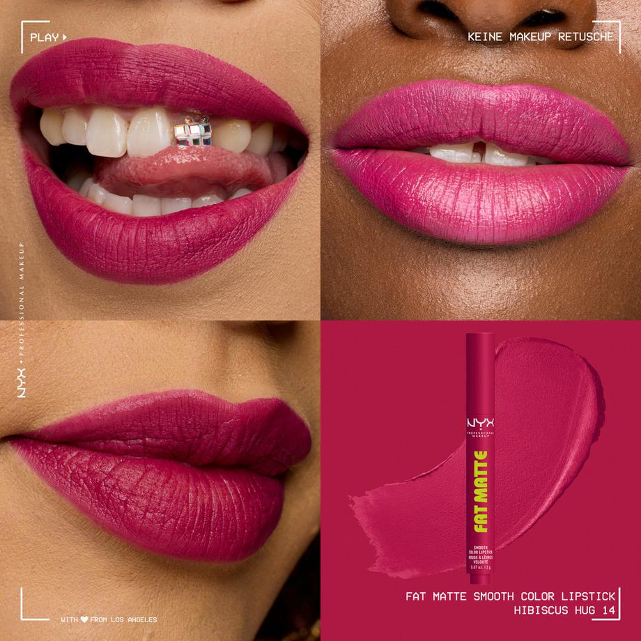 NYX-PROFESSIONAL-MAKEUP  Rouge à lèvres Fat Matte Smooth 