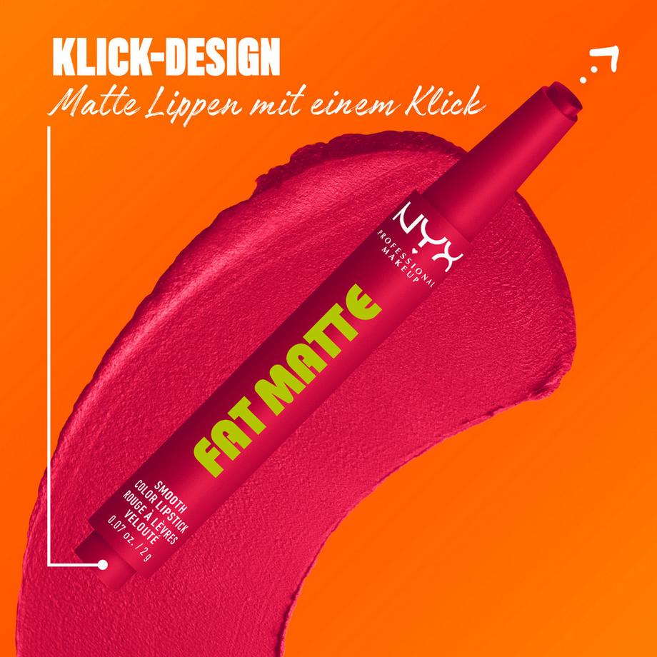 NYX-PROFESSIONAL-MAKEUP  Rouge à lèvres Fat Matte Smooth 