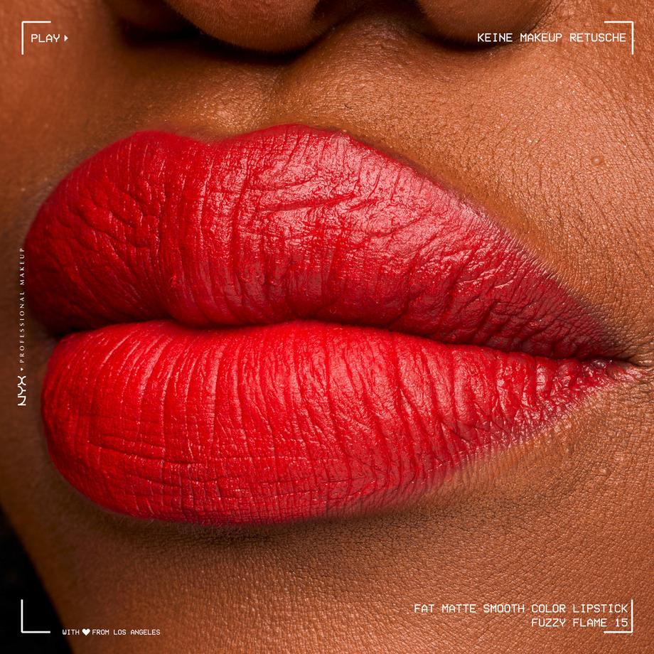 NYX-PROFESSIONAL-MAKEUP  Rossetto Fat Matte Smooth 
