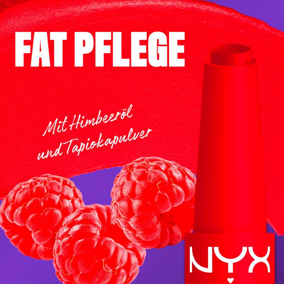 NYX-PROFESSIONAL-MAKEUP  Rossetto Fat Matte Smooth 