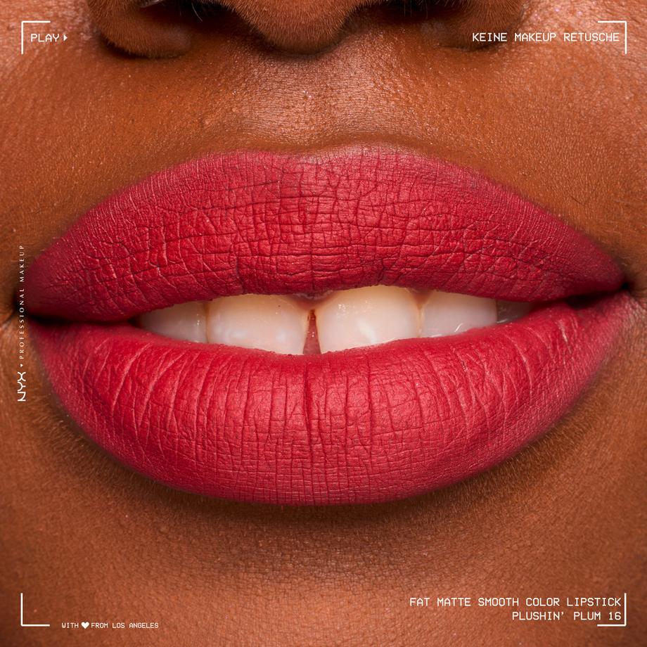 NYX-PROFESSIONAL-MAKEUP  Rossetto Fat Matte Smooth 