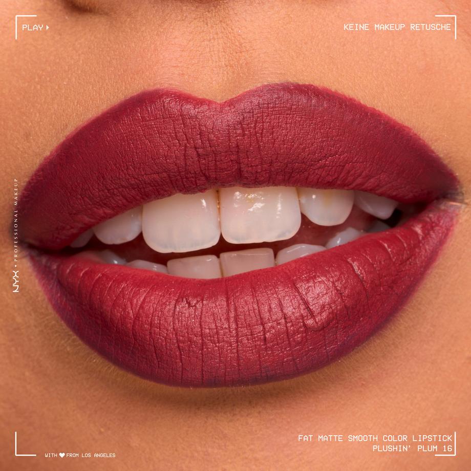 NYX-PROFESSIONAL-MAKEUP  Rossetto Fat Matte Smooth 