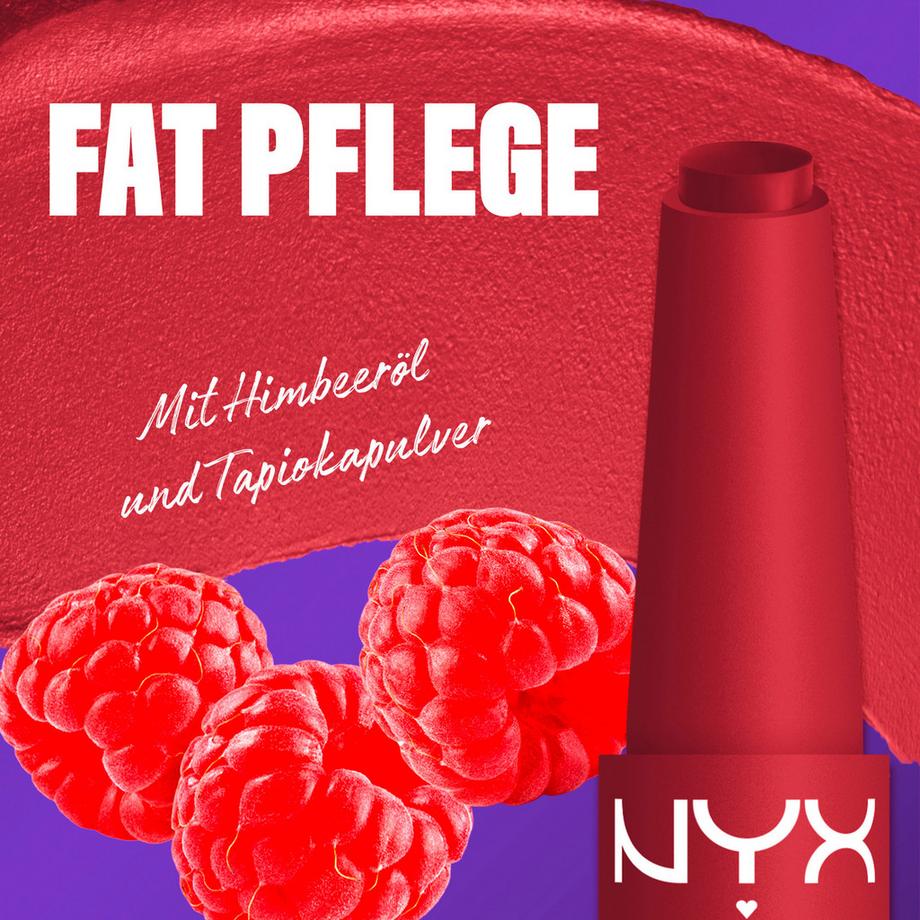 NYX-PROFESSIONAL-MAKEUP  Rossetto Fat Matte Smooth 