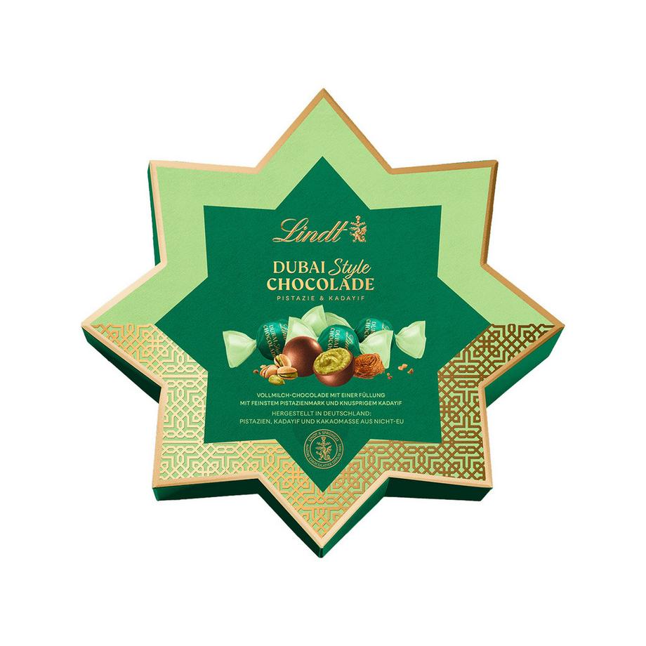 Dubaï Style Chocolat Lait Box Étoile 149 g