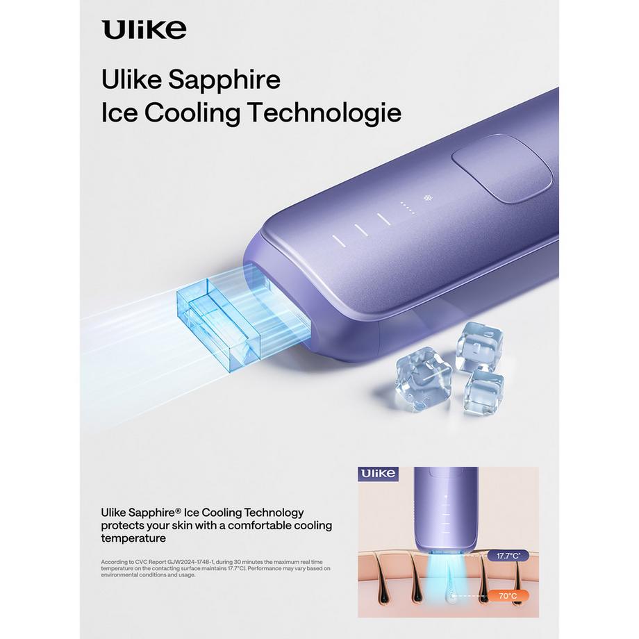 Ulike Air 3 Saphir-Ice-Cooling IPL-Depilatore  