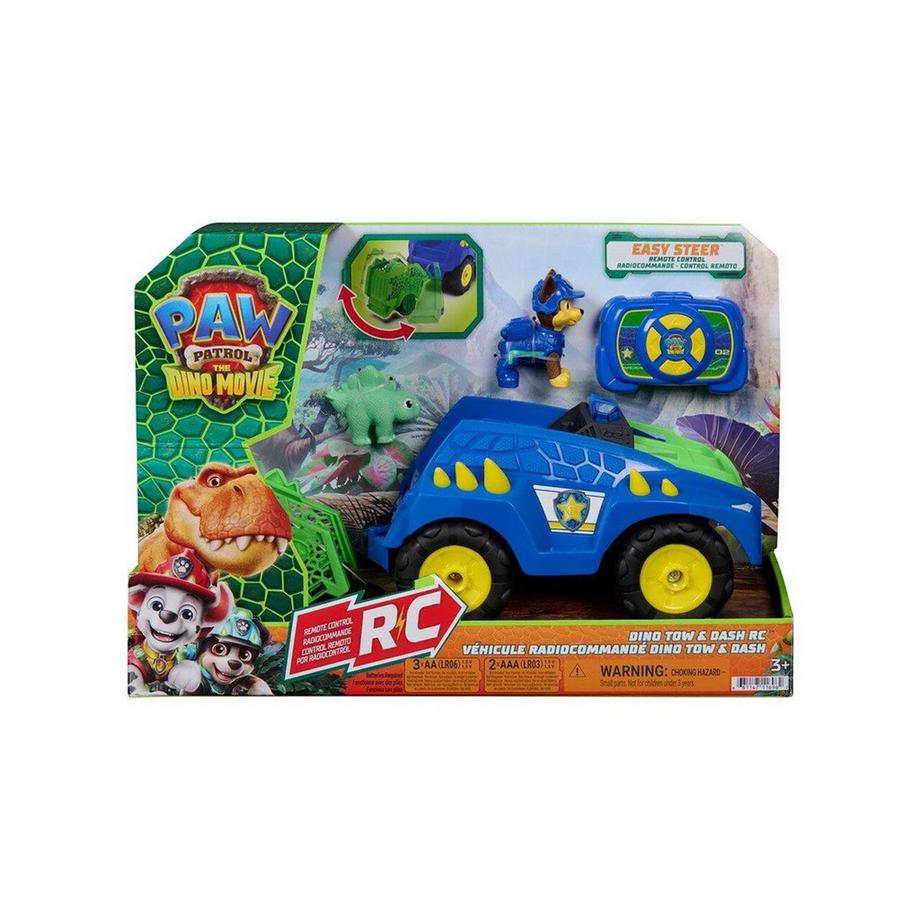 SPINMASTER  PAW Patrol Movie 3 Dino Tow & Dash RC 