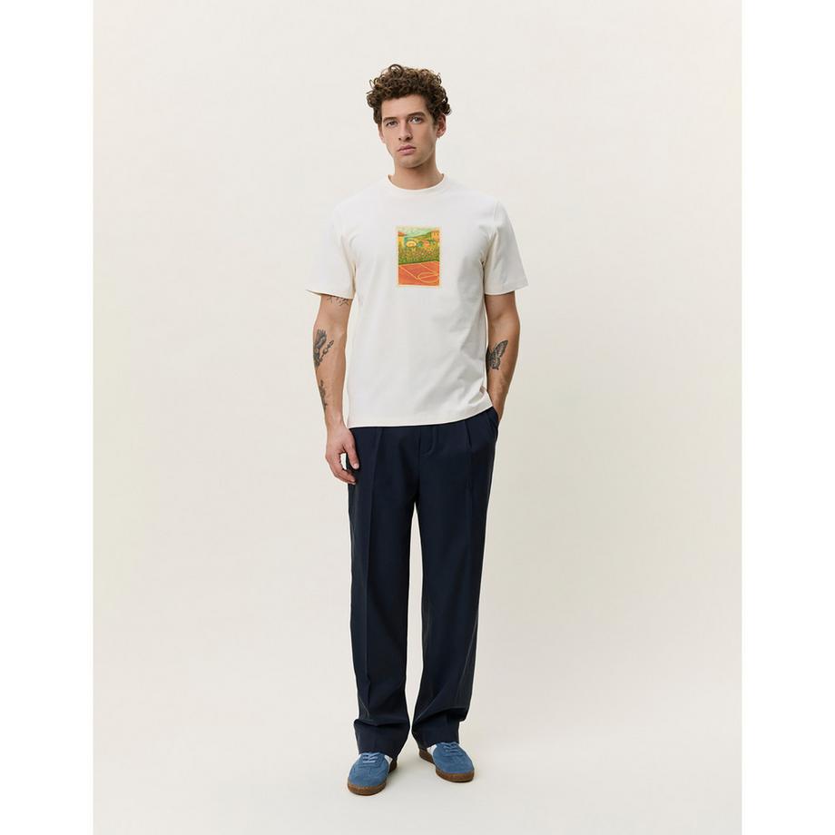 LES DEUX T-Shirt mit Grafikdruck  