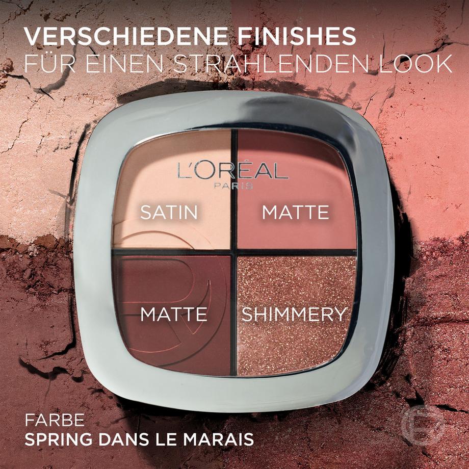 L'OREAL  Rendez-Vous Couleur Eye & Cheek Quad  