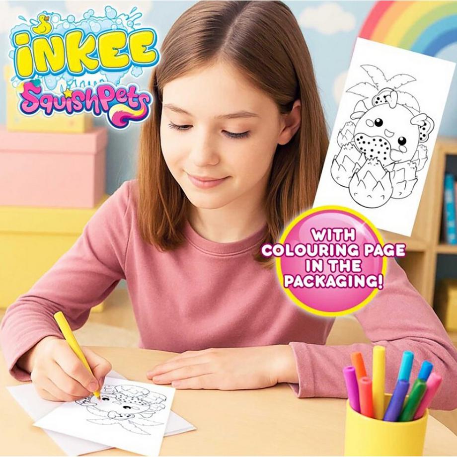 Craze  Inkee XXL Surprise Bath Bomb Squishpets 