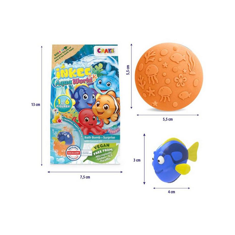 Craze  Inkee Surprise Bath Aqua World 