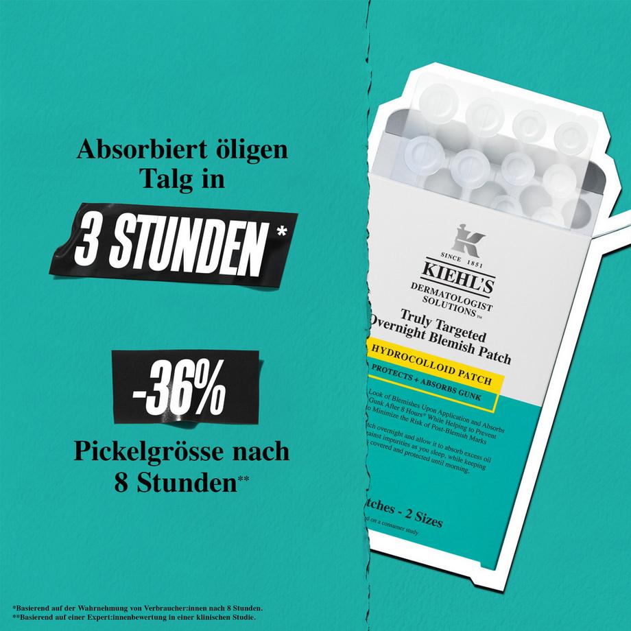 Kiehl's  Truly Targeted Overnight Blemish Patches 