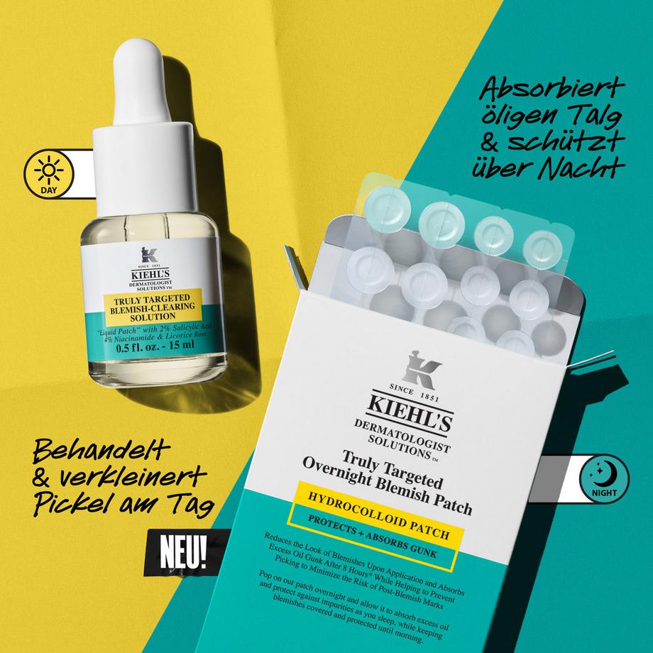 Kiehl's  Truly Targeted Overnight Blemish Patches 