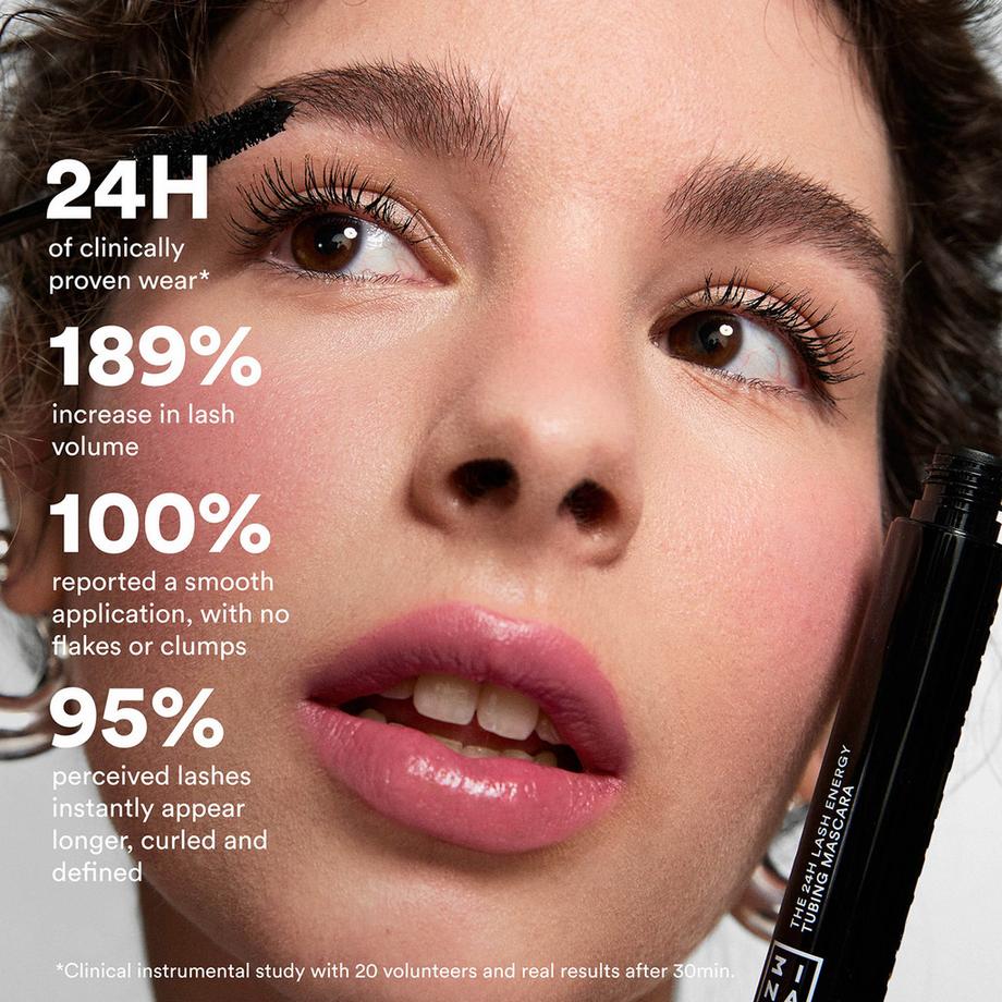 3INA  The 24h Lash Energy Tubing Mascara 