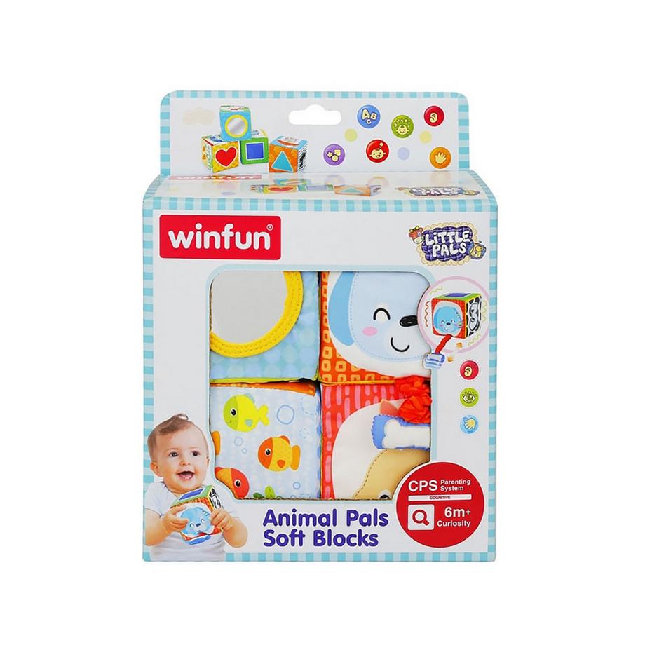 Win Fun  Animal Pals Soft Blocks 