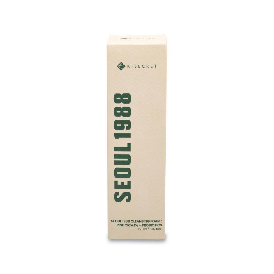 Seoul 1988 Cleansing Foam: Pine Cica 1% + Probiotics