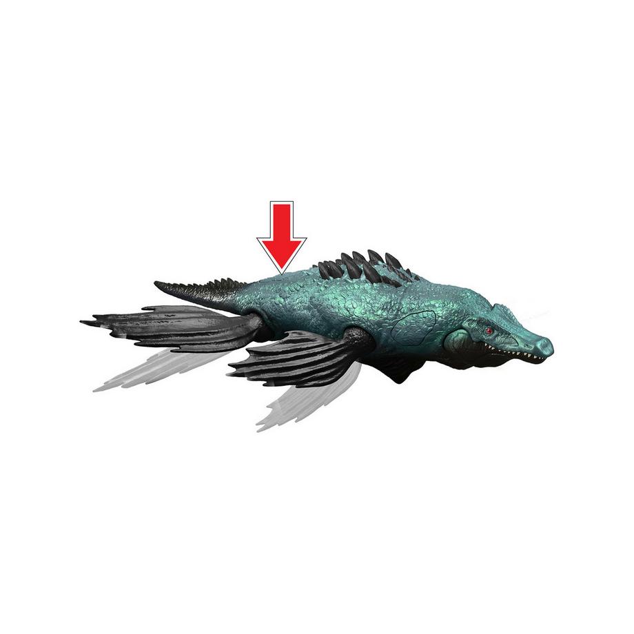 JURASSIC WORLD  Jurassic World Gigantic Thrashers - Liopleurodon 
