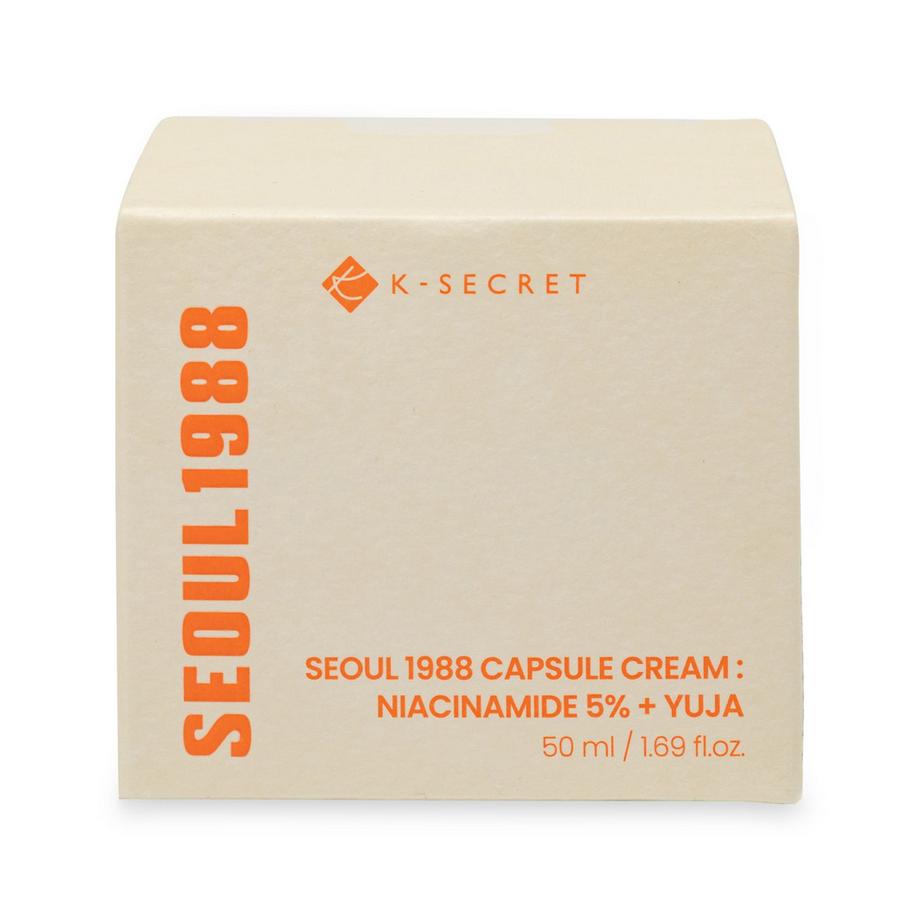 Seoul 1988 Capsule Cream: Niacinamide 5% + Yuja