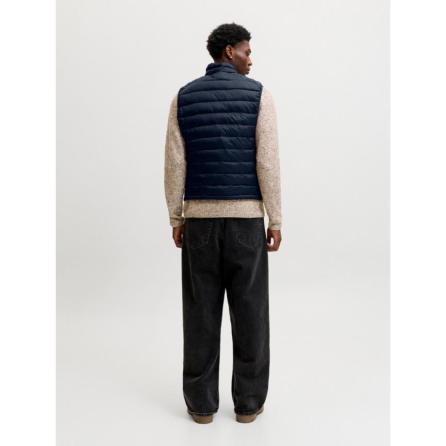JACK & JONES Gilet imbottito con zip integrale  