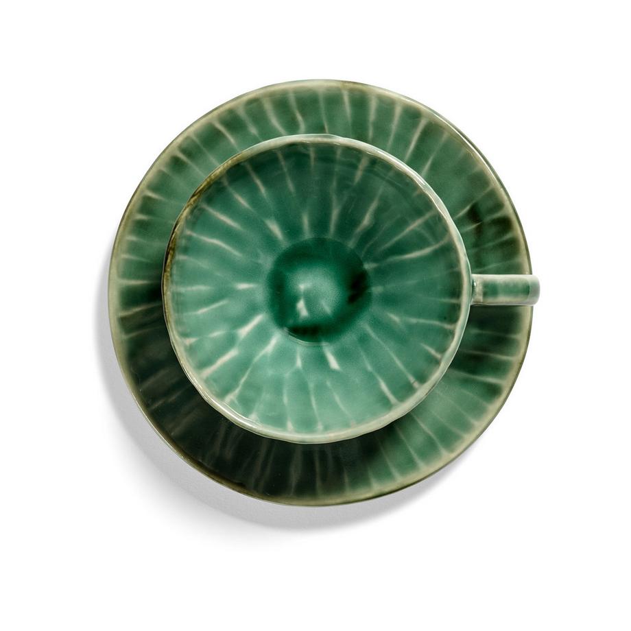 Serax Soucoupe à espresso Verde Lanza 