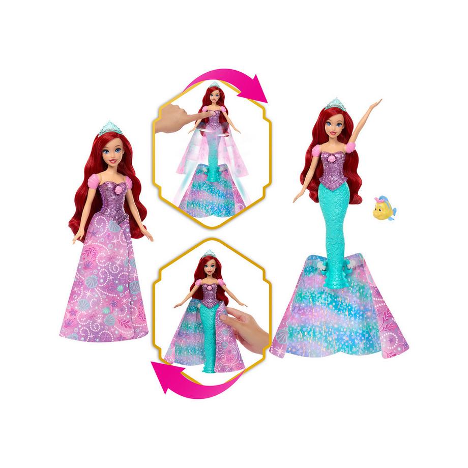 Mattel  Disney Princesse Ariel transformation 