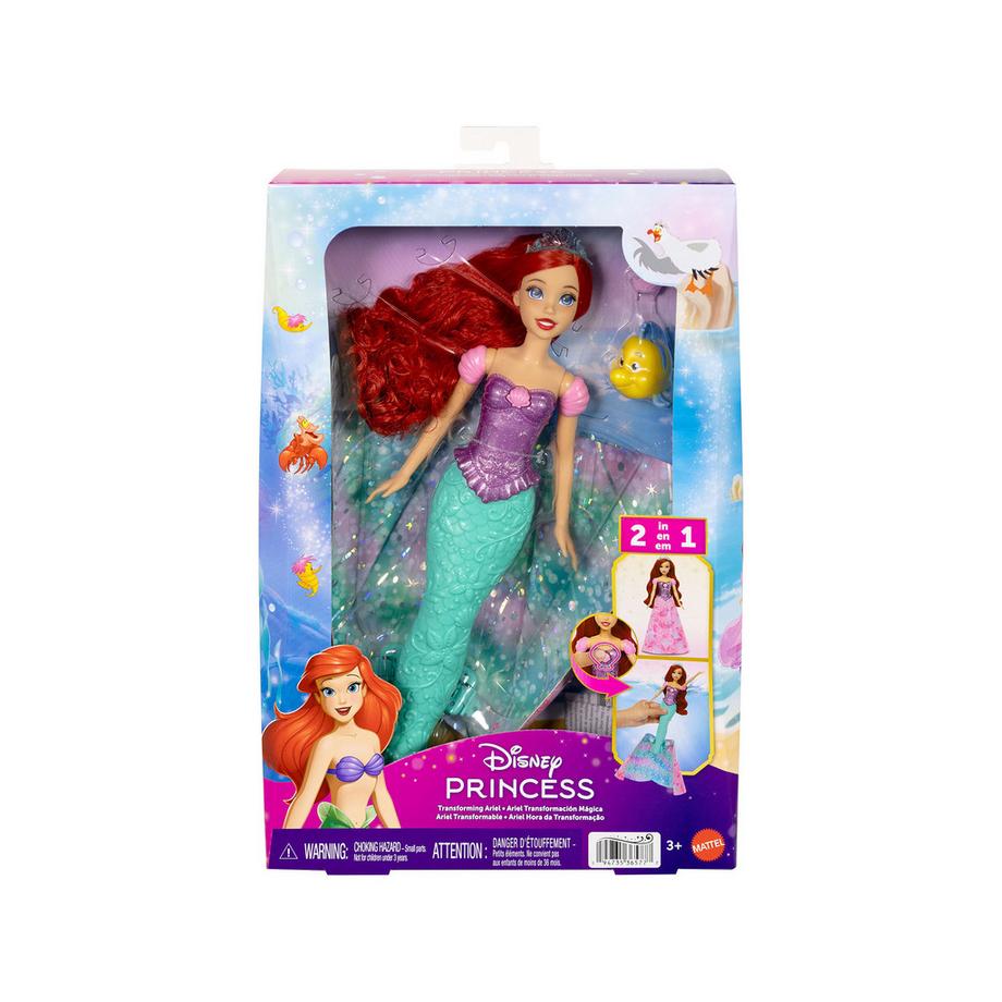 Mattel  Disney Princesse Ariel transformation 