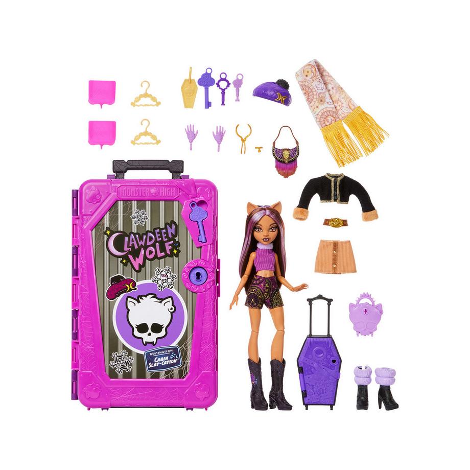 Monster High  Skulltimate Secret Clawdeen 
