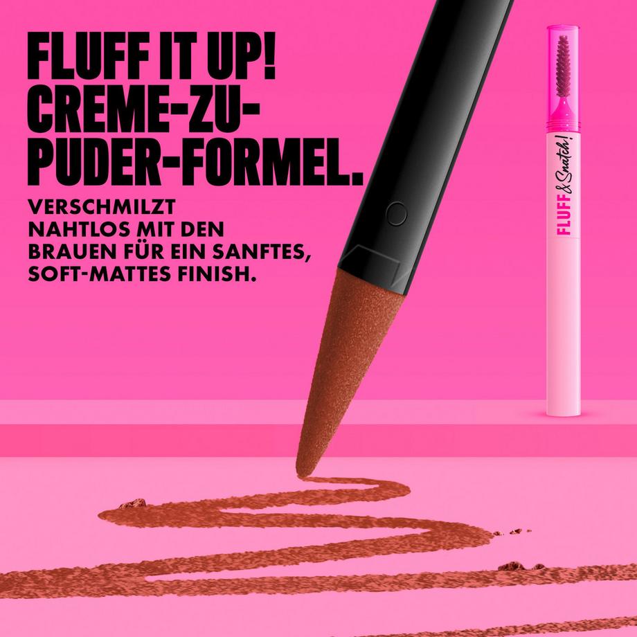 NYX-PROFESSIONAL-MAKEUP  Fluff & Snatch Brow Powder Pen Creme-zu-Puder-Brauenfüller  