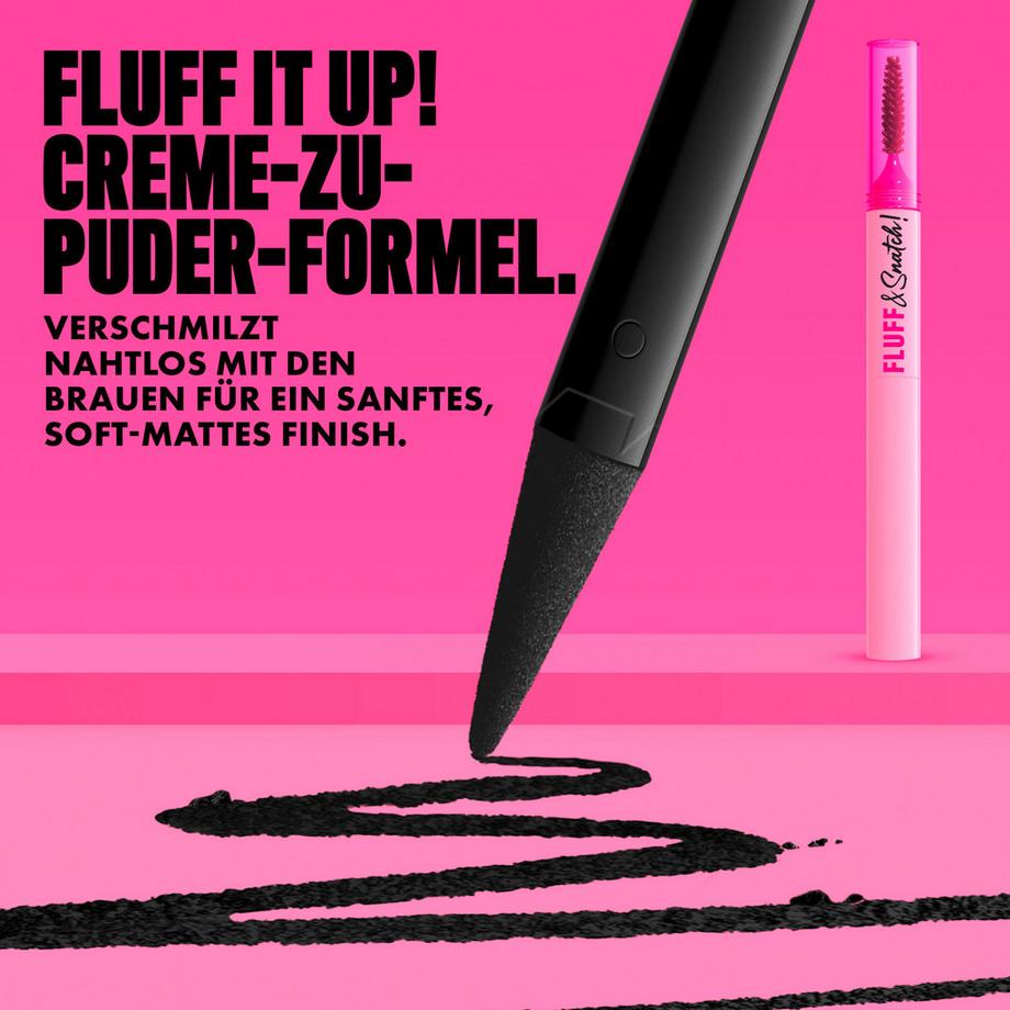 NYX-PROFESSIONAL-MAKEUP  Fluff & Snatch Brow Powder Pen: riempitivo per sopracciglia in crema-cipria  