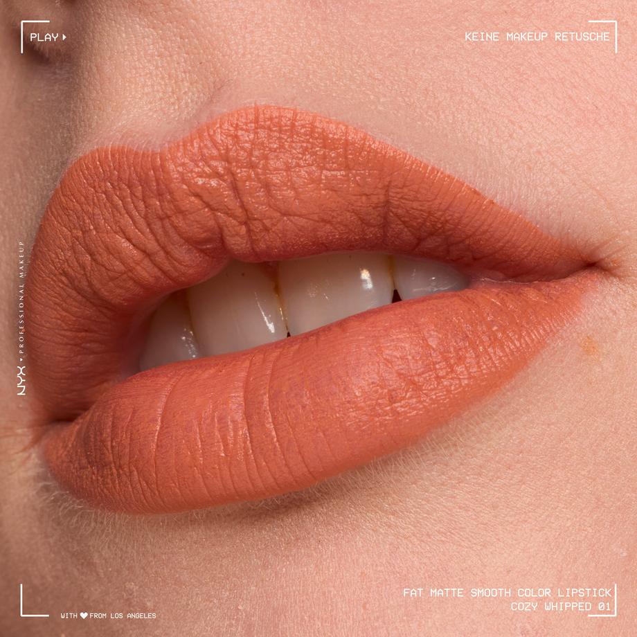 NYX-PROFESSIONAL-MAKEUP  Rossetto Fat Matte Smooth 