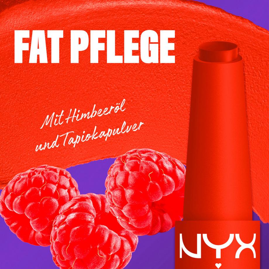 NYX-PROFESSIONAL-MAKEUP  Rossetto Fat Matte Smooth 