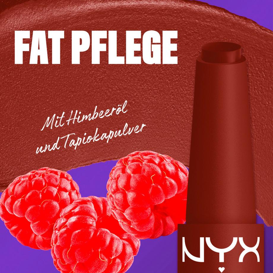 NYX-PROFESSIONAL-MAKEUP  Rossetto Fat Matte Smooth 