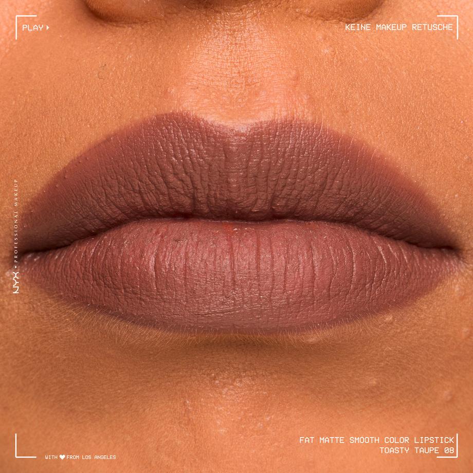 NYX-PROFESSIONAL-MAKEUP  Rossetto Fat Matte Smooth 