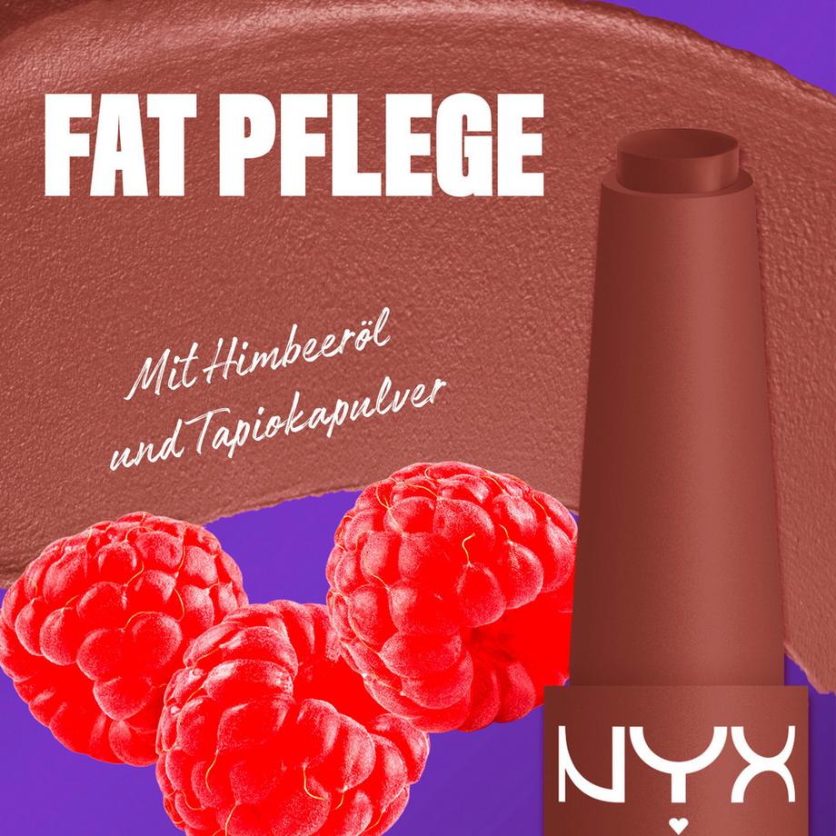 NYX-PROFESSIONAL-MAKEUP  Rossetto Fat Matte Smooth 
