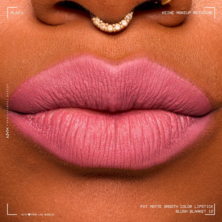 NYX-PROFESSIONAL-MAKEUP  Rossetto Fat Matte Smooth 