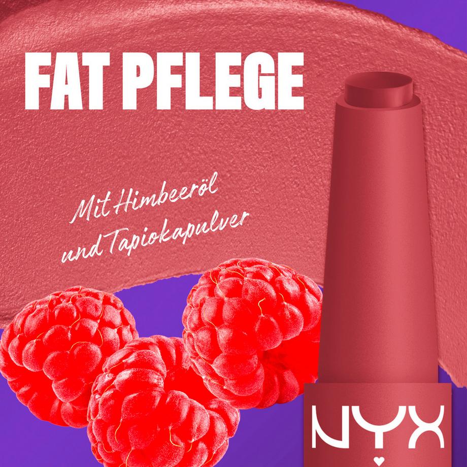 NYX-PROFESSIONAL-MAKEUP  Rossetto Fat Matte Smooth 