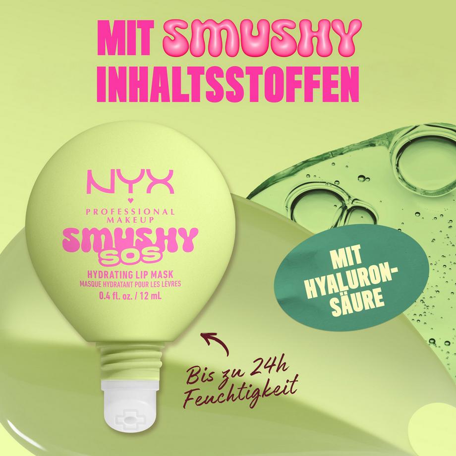 NYX-PROFESSIONAL-MAKEUP  Balsamo labbra lucido Smushy SOS per labbra intensamente nutrite  