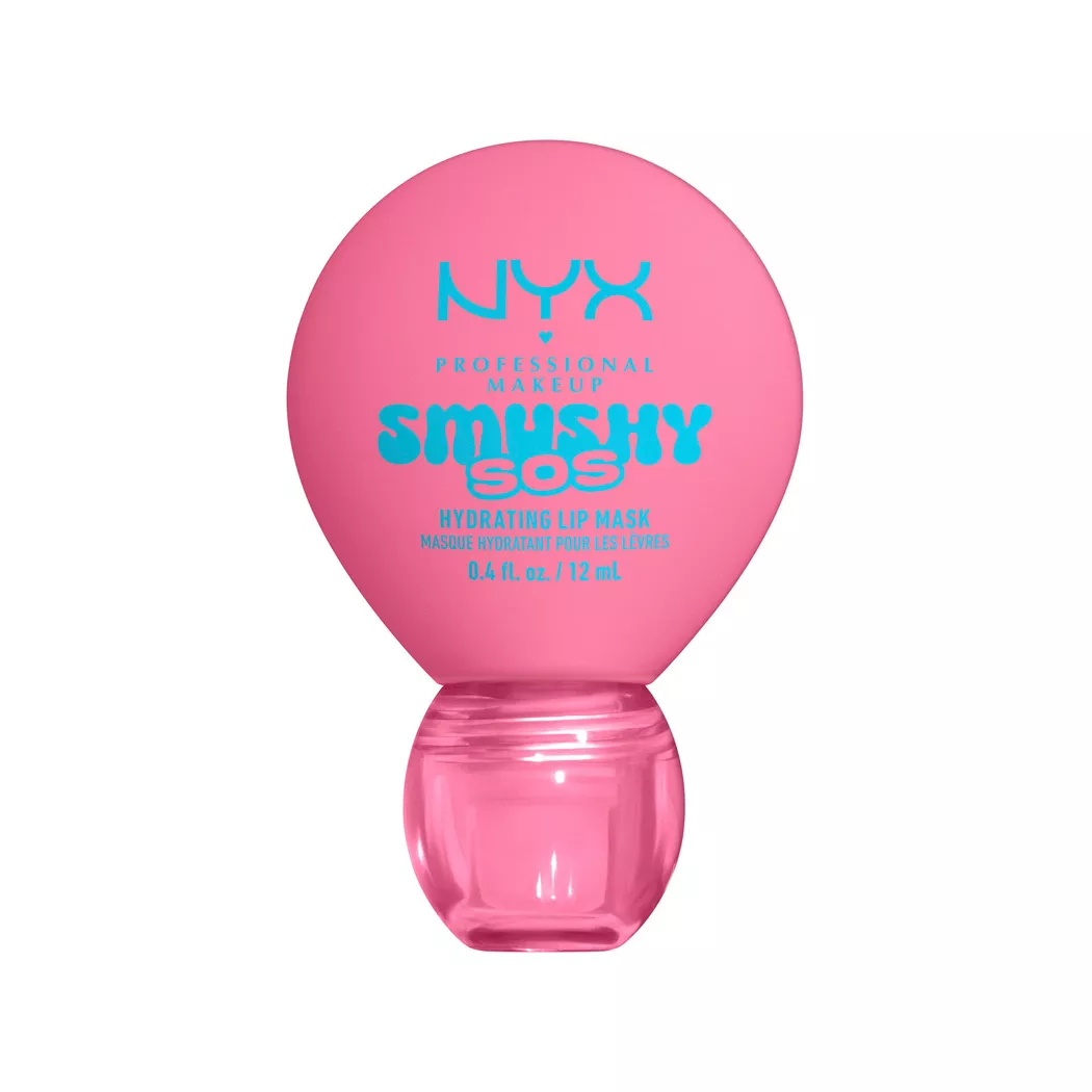 NYX-PROFESSIONAL-MAKEUP - Smushy SOS Glossy Lip Balm für intensiv gepflegte Lippen, 12 ml, Guava Glaze