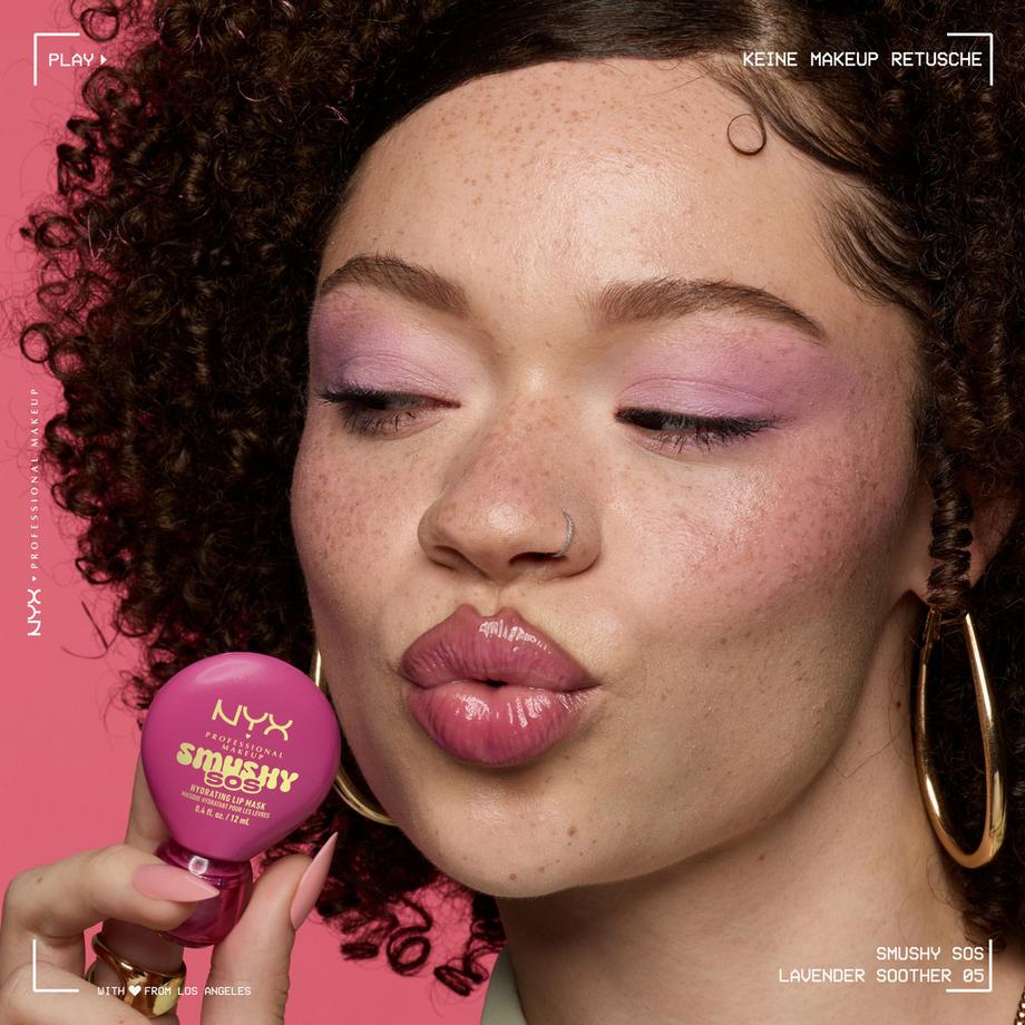 NYX-PROFESSIONAL-MAKEUP  Smushy SOS Glossy Lip Balm für intensiv gepflegte Lippen  