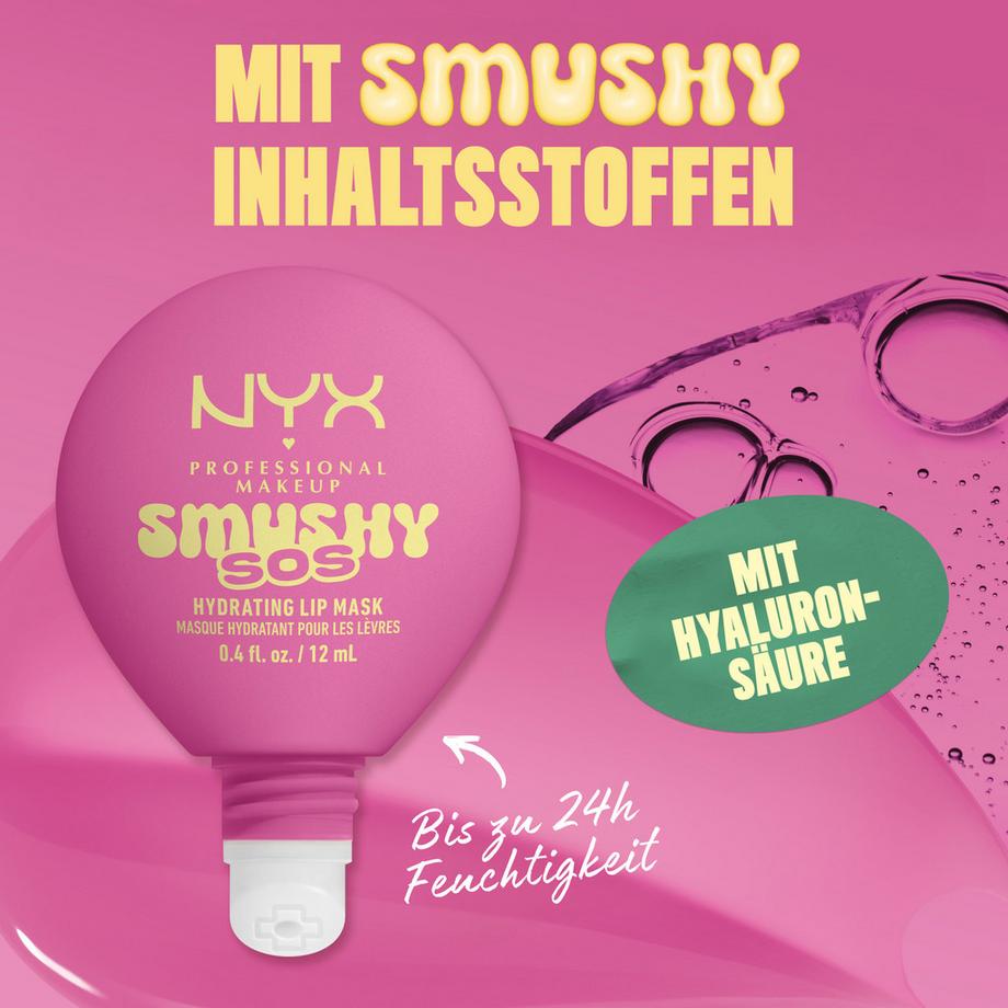 NYX-PROFESSIONAL-MAKEUP  Smushy SOS Glossy Lip Balm für intensiv gepflegte Lippen  