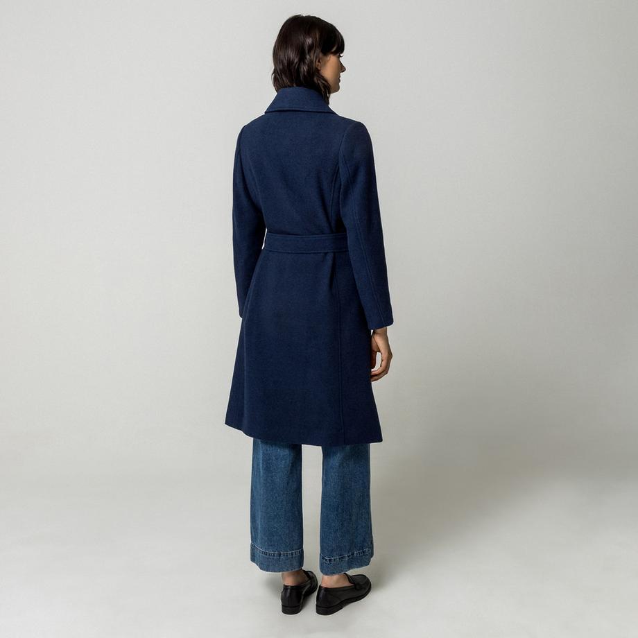 Manor Woman Manteau croisé à ceinture  