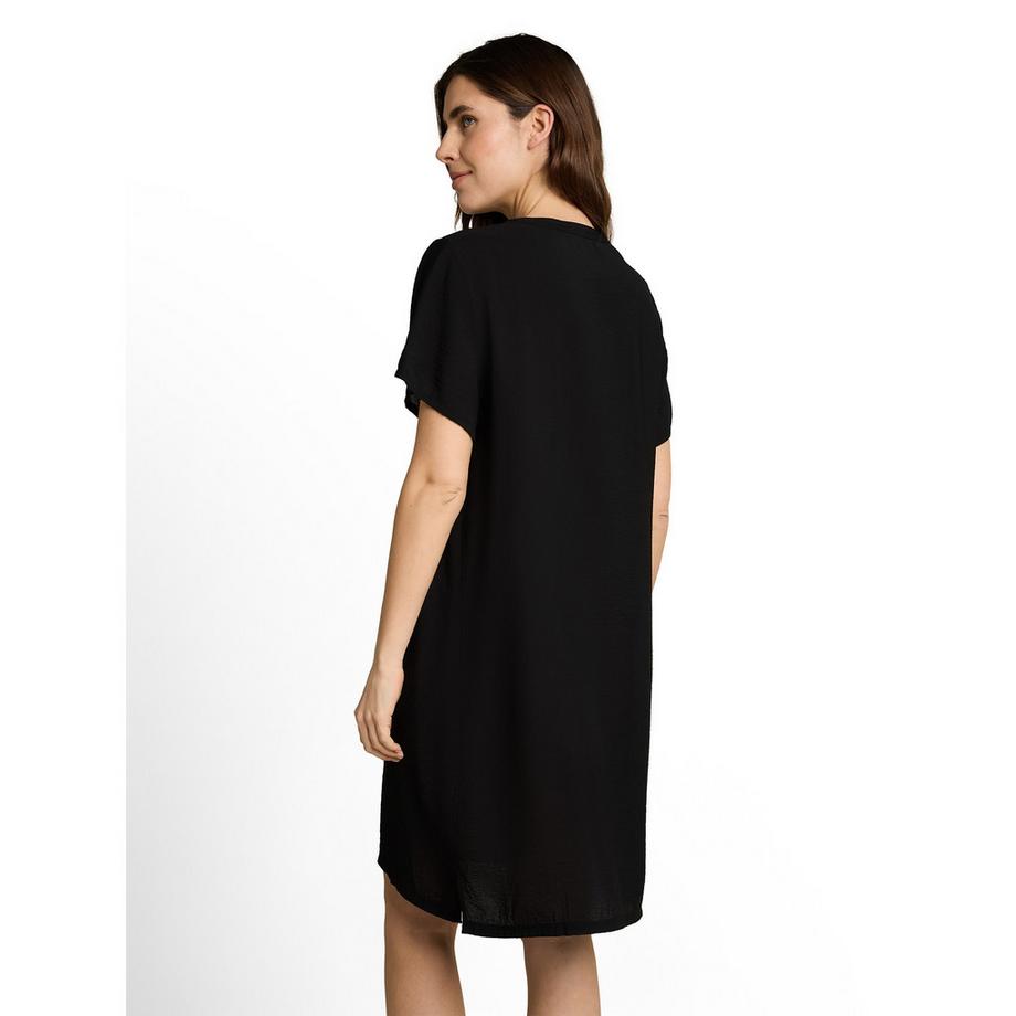 TOM TAILOR Robe Manches Courtes Col V  