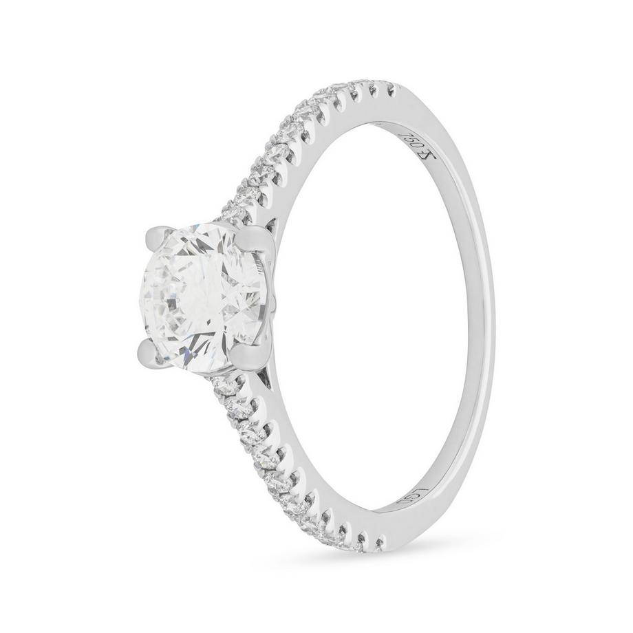 Anello con diamante