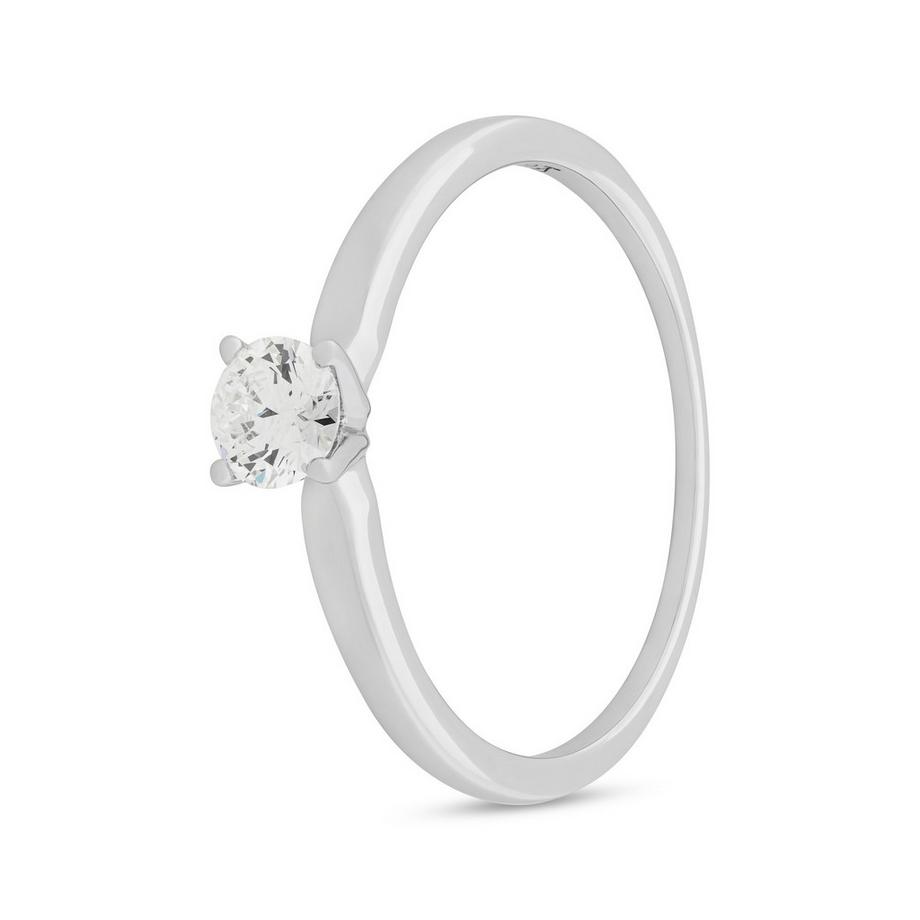 Anello con diamante