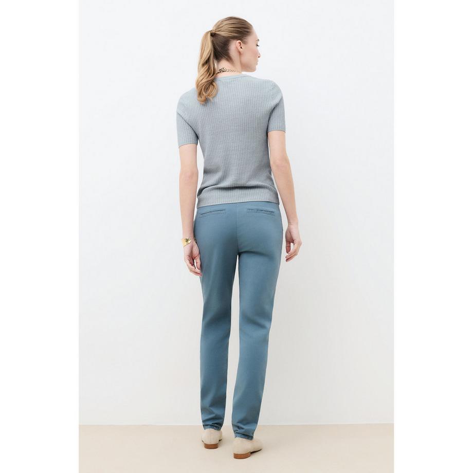 Caroll Kurzarm Pullover V-Ausschnitt  