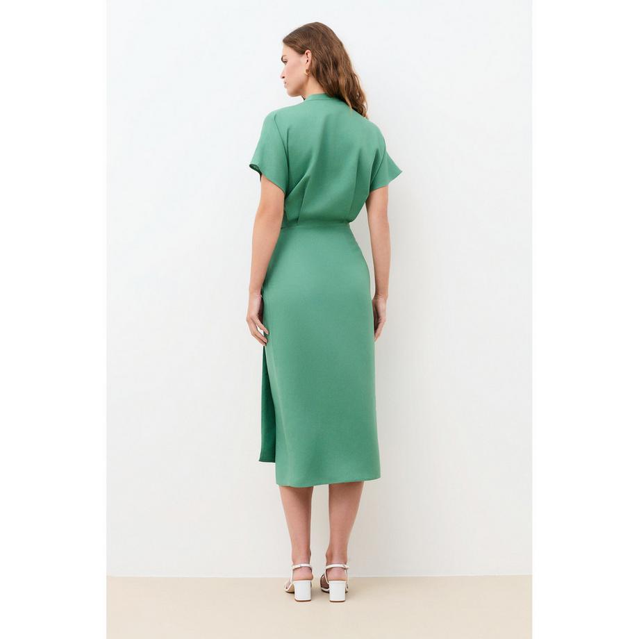Caroll Wickelkleid mit Bindegürtel  