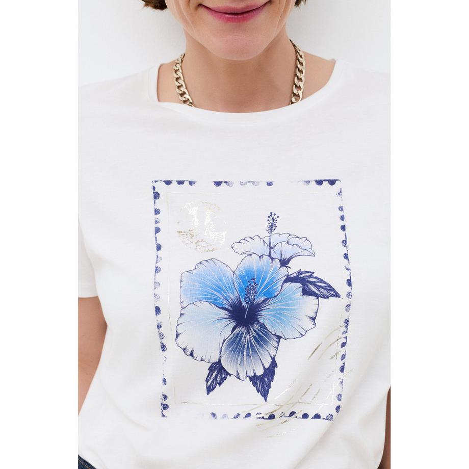 Caroll T-shirt à imprimé floral  