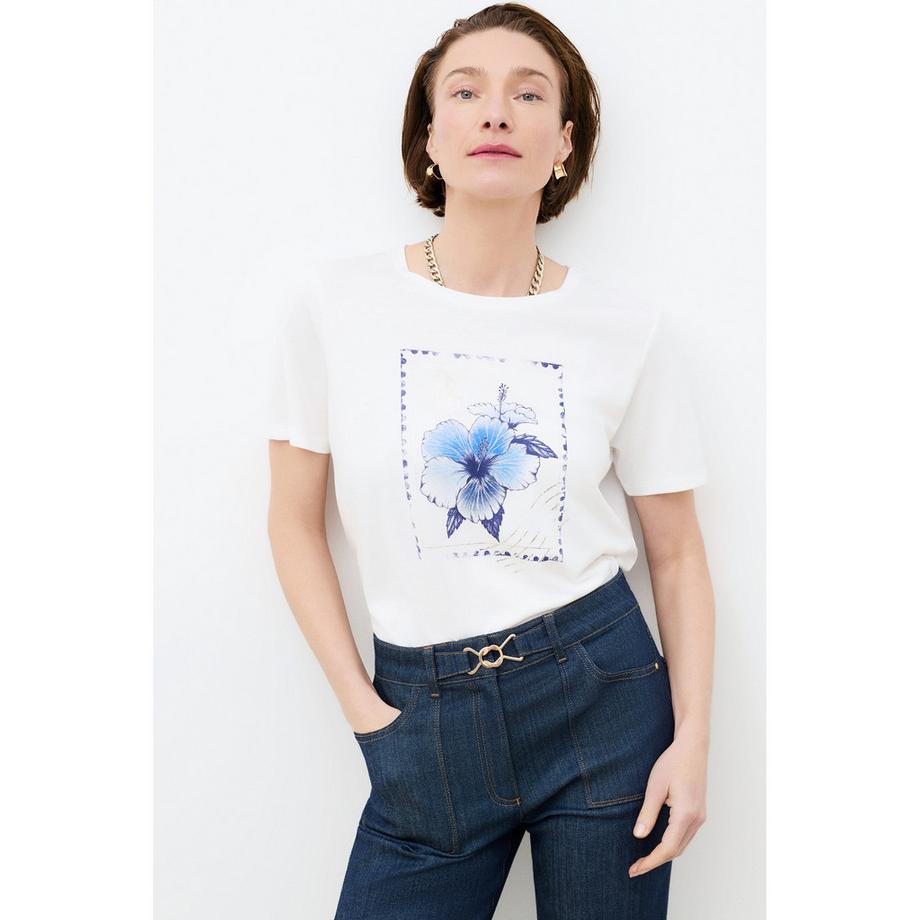 Caroll T-shirt à imprimé floral  