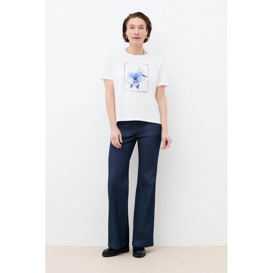 Caroll T-shirt à imprimé floral  