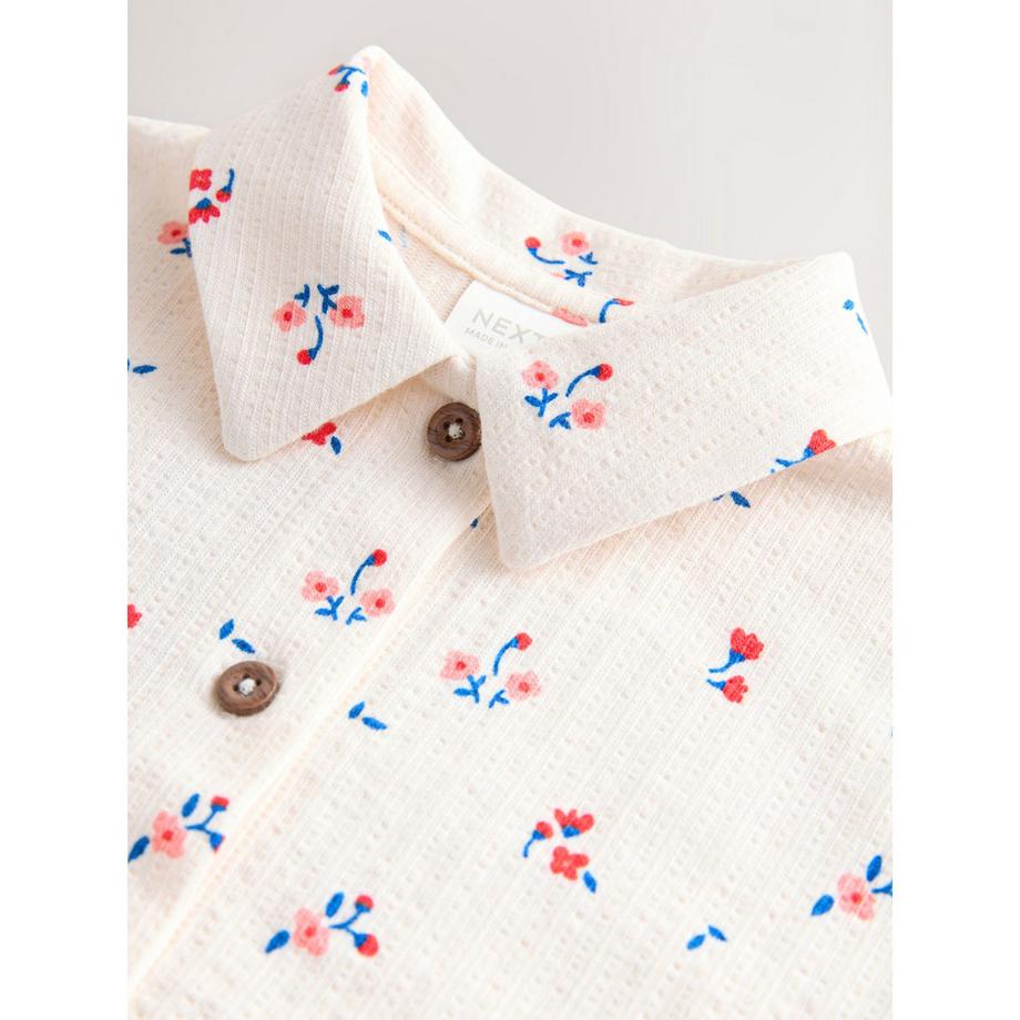 Next Blumendruck Top und Shorts Set  