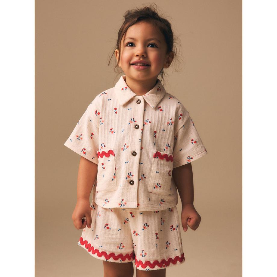 Next Blumendruck Top und Shorts Set  